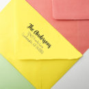 Search for unique return address rubber stamps Script