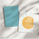 Search for here comes the sun baby shower invitations Simple