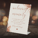 Search for in loving memory wedding signs Wish you were here