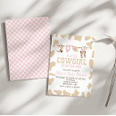 Search for western baby shower invitations Cowgirl