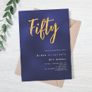 Search for husband birthday invitations Gold