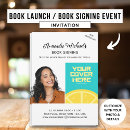 Search for book launch cards invites Marketing
