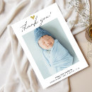 Search for newborn thank you cards Heart