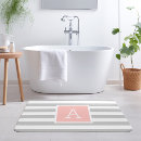 Search for blush and gray bathroom accessories Striped