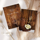 Search for western rehearsal dinner invitations Equestrian