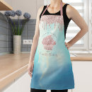 Search for rose blue aprons Kitchen