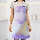 Search for watercolor aprons Purple