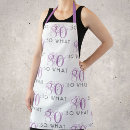 Search for 80 aprons 80th birthday