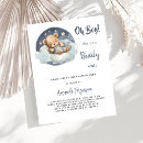 Search for moon baby boy shower invitations Celestial