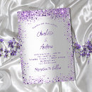 Search for luxurious wedding invitations Silver