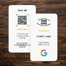 Search for position business cards Qr code
