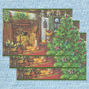 Search for log cabin wrapping paper Winter