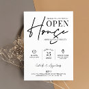 Search for real estate invitations Black and white