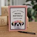 Search for cute panda birthday cards Bear