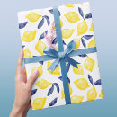 Search for navy blue and yellow wrapping paper Mediterranean