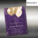 Search for magnetic quinceanera invitations 15th birthday party fifteenth
