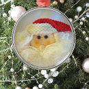 Search for santa claus face christmas tree decorations Kris kringle