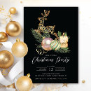 Search for deer christmas invitations Elegant