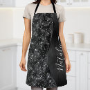 Search for sequinned aprons For her