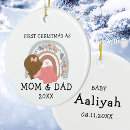 Search for new dad christmas tree decorations Baby girl