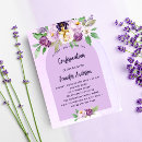 Search for purple confirmation invitations Violet