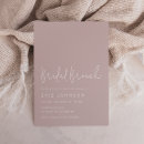 Search for luxury bridal shower invitations Minimalist
