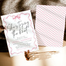 Search for blush bridal shower invitations Elegant