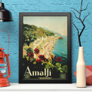 Search for vintage italian posters Amalfi