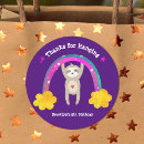 Search for rainbow thank you stickers Purple