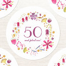 Search for floral watercolor stickers Whimsical