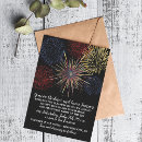 Search for fireworks wedding invitations Bright