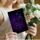 Search for purple and blue wedding invitations Gold