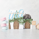 Search for pine cone wrapping paper Winter