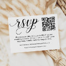 Search for e rsvp cards Black and white