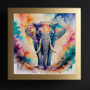 Search for abstract elephant posters Watercolor