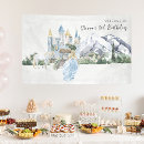 Search for fairytale castle posters Watercolor