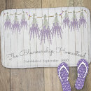 Search for lavender and white bath mats Initial