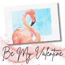 Search for flamingo valentines day cards Bird