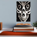 Search for big eyes posters Skull