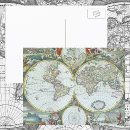 Search for vintage world globe postcards Cartography