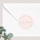 Search for round wedding return address labels Modern