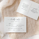 Search for letters rsvp cards White
