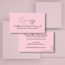 Search for millennial business cards Calligraphy