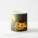 Search for scary pumpkin mugs Witch