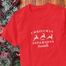 Search for reindeer names tshirts Family