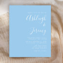 Search for baby blue wedding invitations Modern