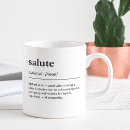 Search for salutations mugs Black and white
