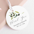 Search for olive branch wedding favour tags Watercolor