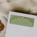 Search for wreaths return address labels Green