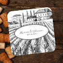 Search for winery wedding stickers Elegant
